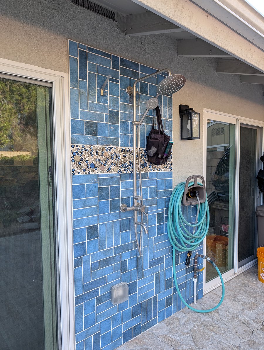 Outdoor shower