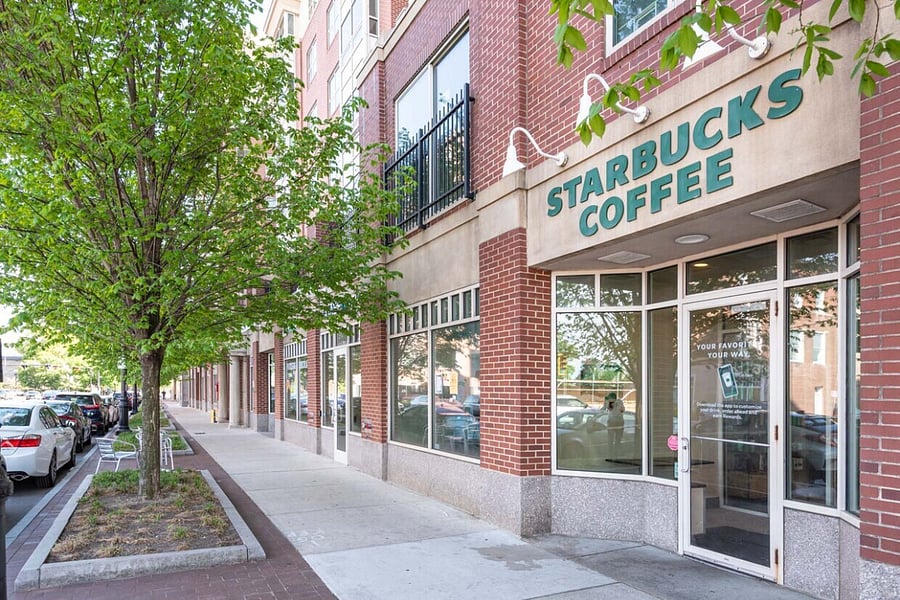 Walking distance to EVERYTHING you need personally, professionlally and socially! Shopping, eclectic restaurants, bars, lively entertainment venues and favorite coffee shops are just steps away! No need for a car!

