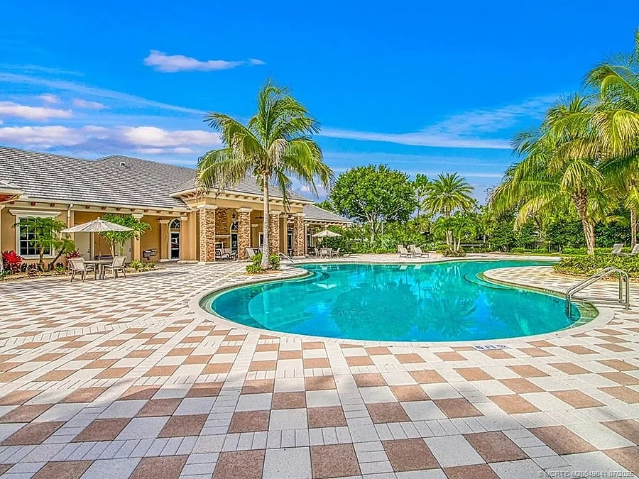 Community pool and hot tub