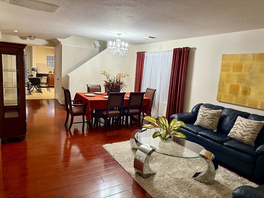 Formal Living Room and Formal Dinning Area