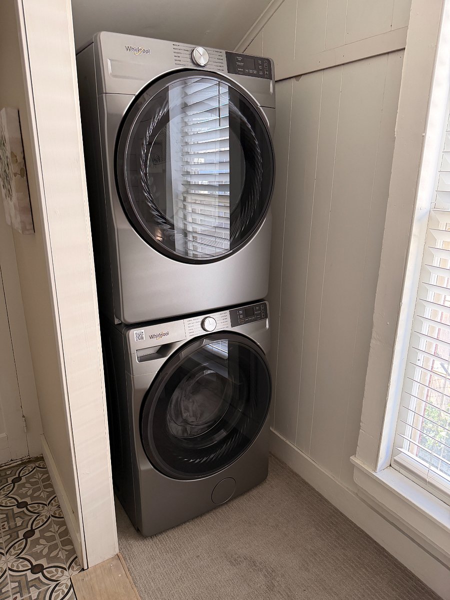 New washer and dryer