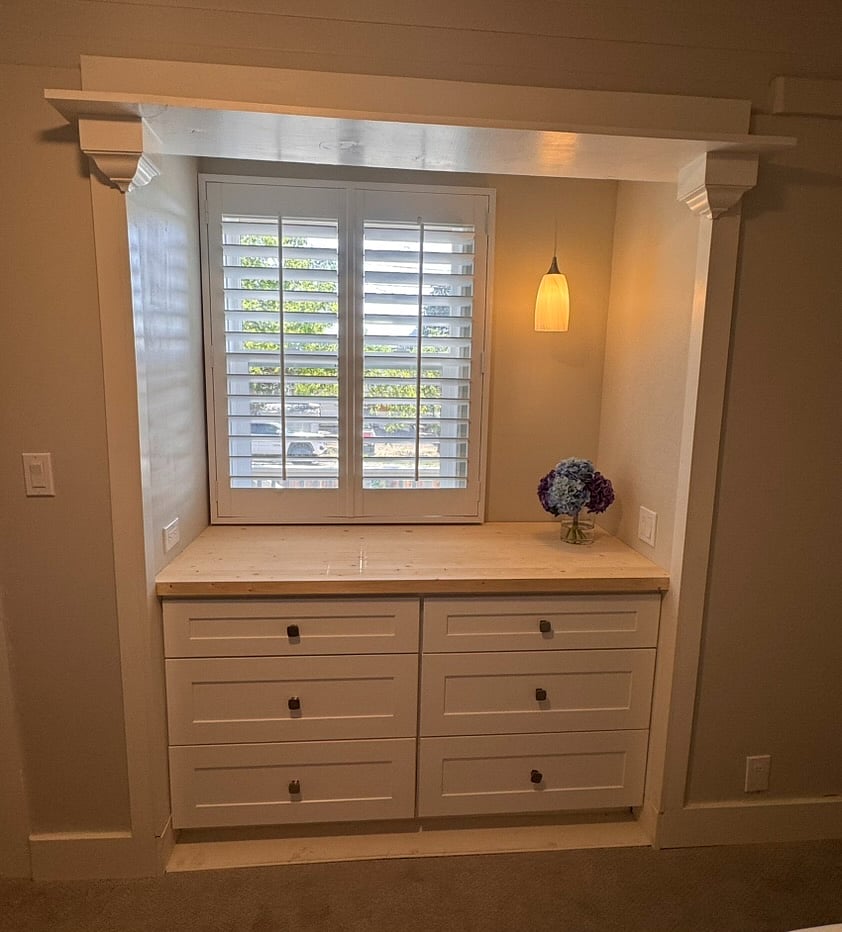 Unit A bedroom