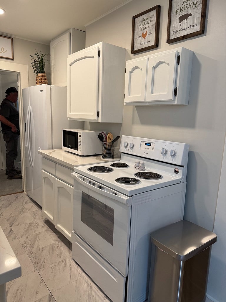 Unit A kitchen