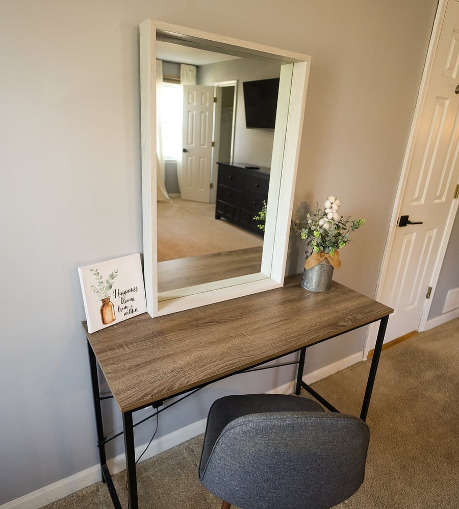 Vanity in Master Bedroom