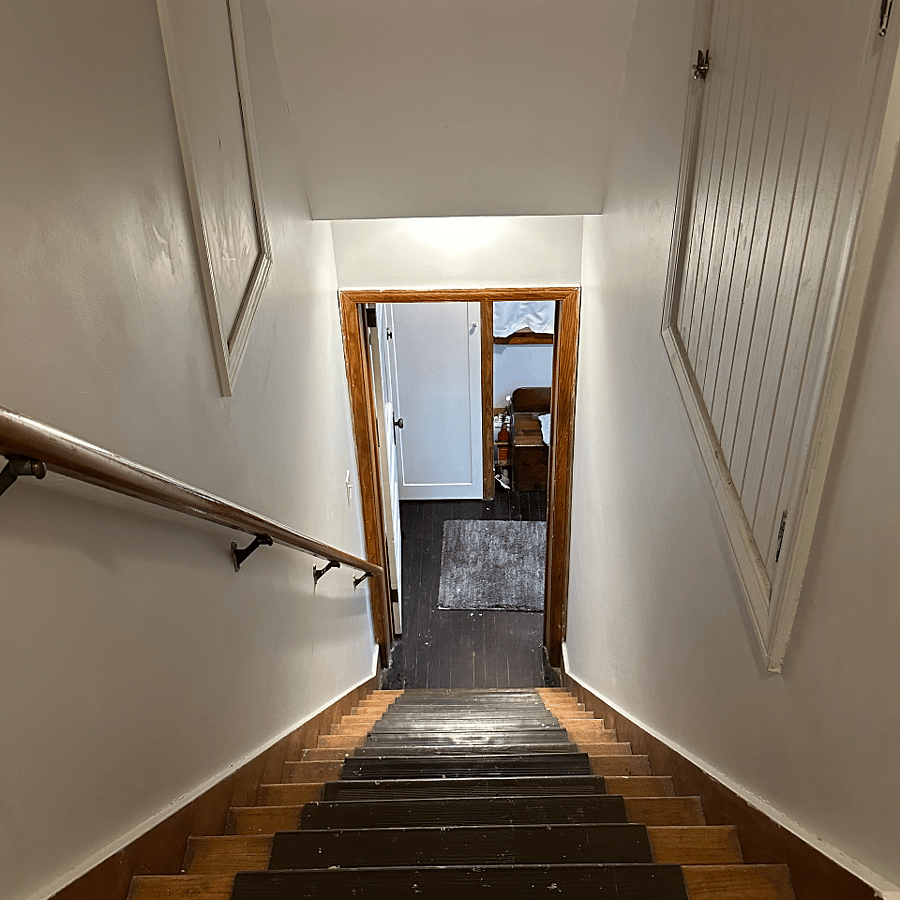 Stairway entry