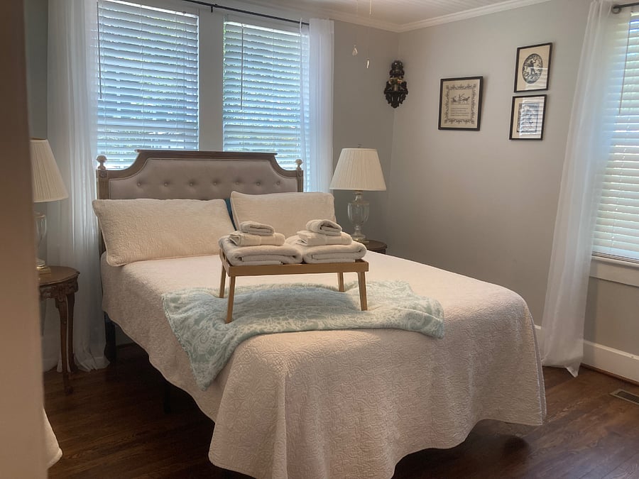 Queen bed