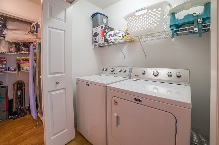 Laundry closet