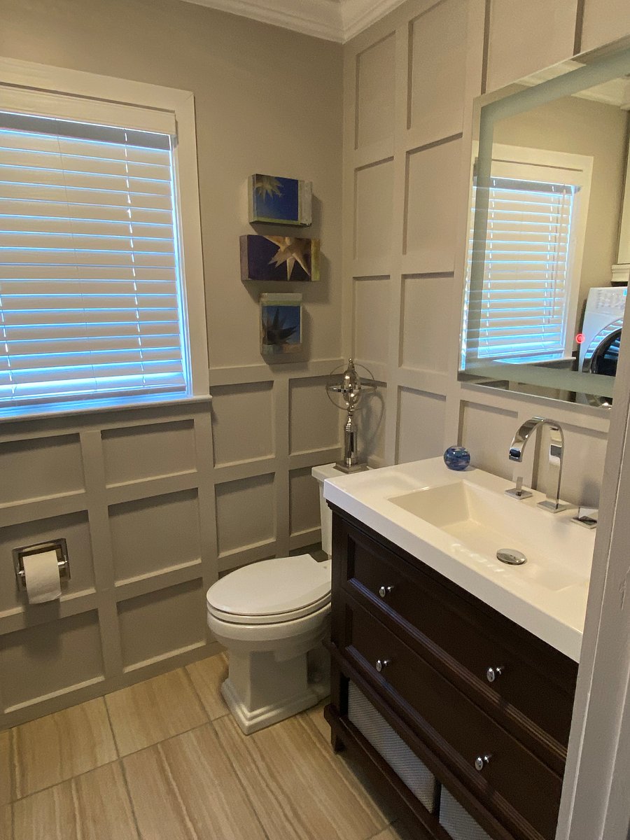 Half Bathroom (off entrance hallway)