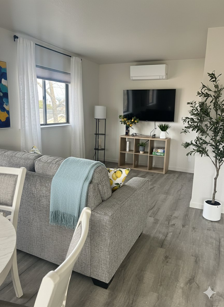 Living room area