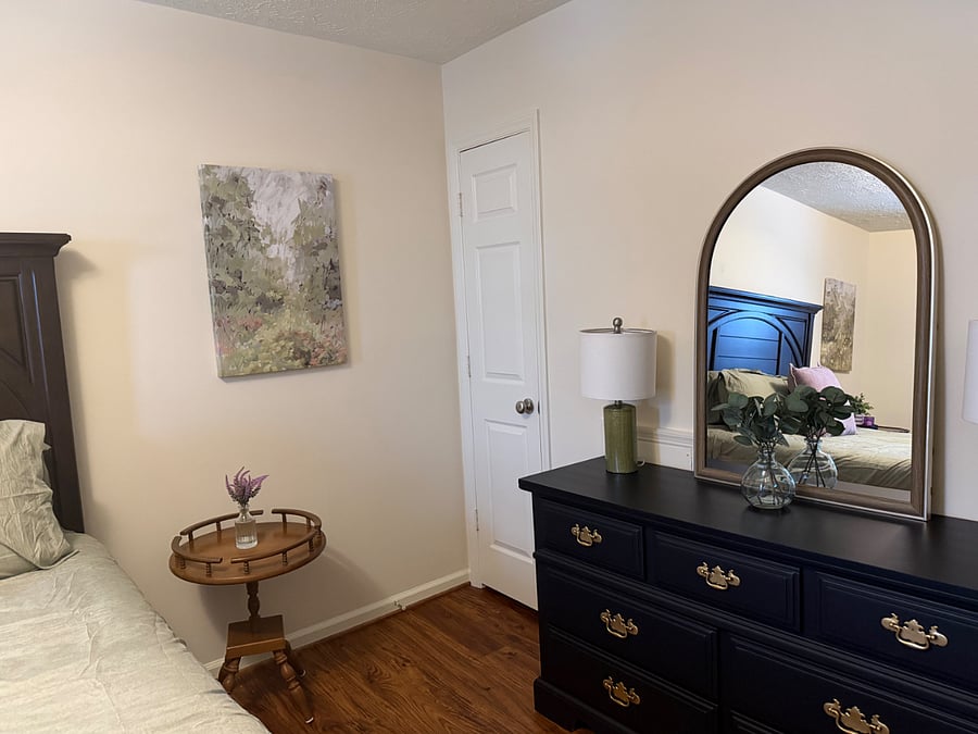 Primary bedroom and closet #2