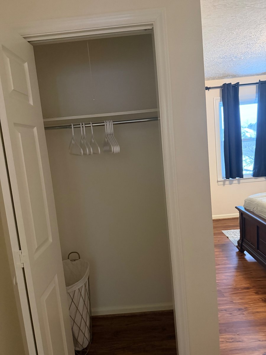Primary bedroom closet #1