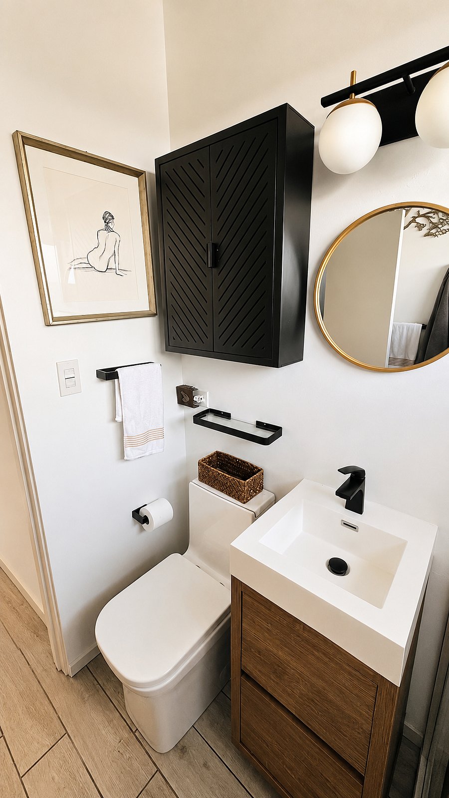 Ample storage keeps everything organized throughout your stay.