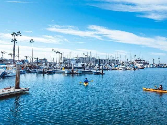 Oceanside Harbor
Sailboats and harbor-side dining.
Kayak, SUP, boat rentals.