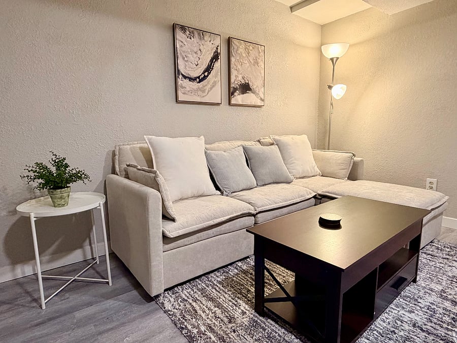 Living Space (Coffee table closed)