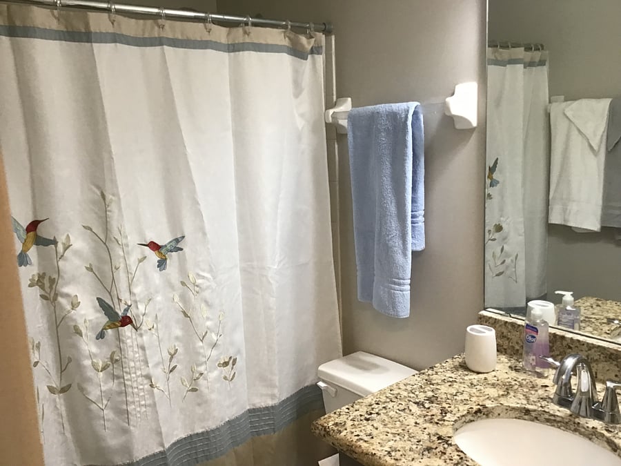 Hall bathroom.   This has a full tub/shower
