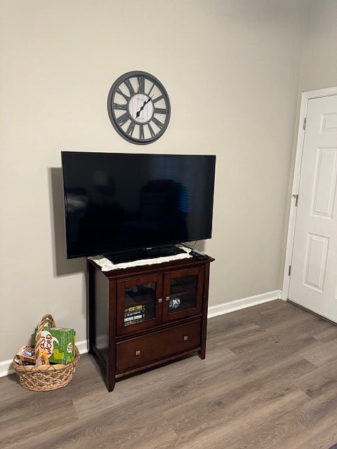 Living room.  Contains a 54" TV 