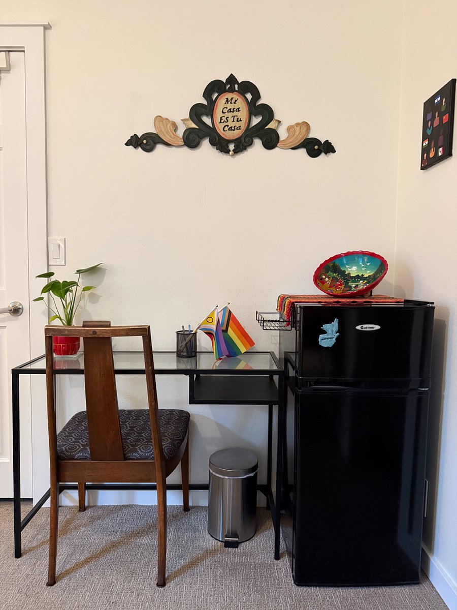 Designated workstation with lightning fast Internet.