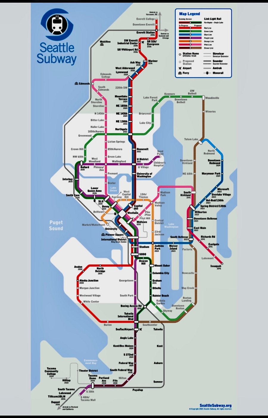 In the footsteps of Mexico City (1964), Seattle has constructed a great public transportation system! Judkin's Park Station (aka Rainier Station) is an easy five minute walk.