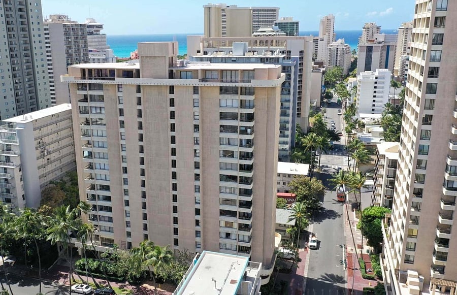 Aloha Drive Building from outside