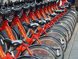 Many nearby bike-shares!