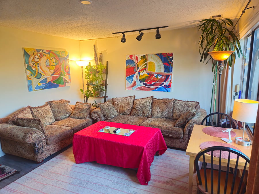 Shared living room.