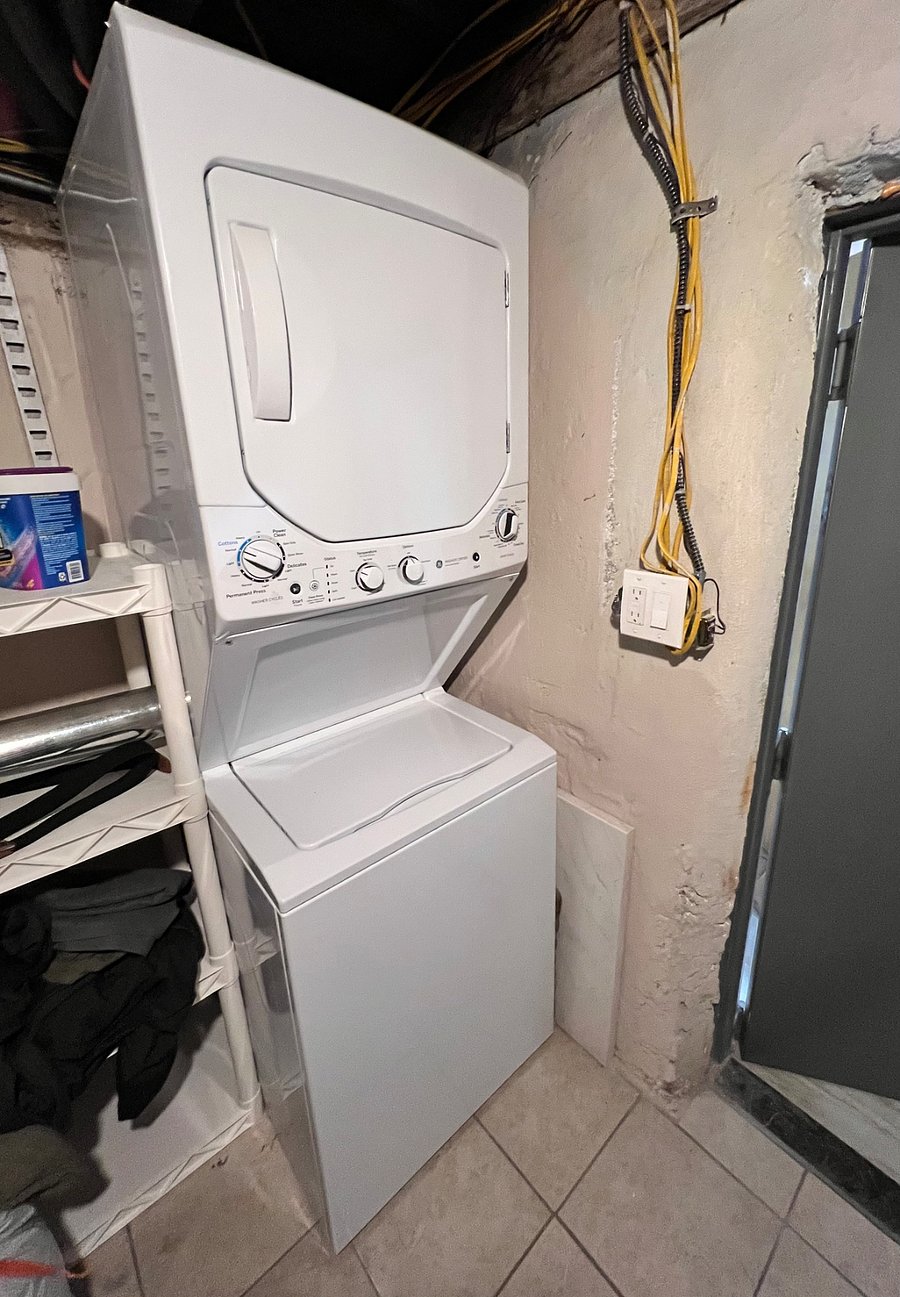Washer dryer use