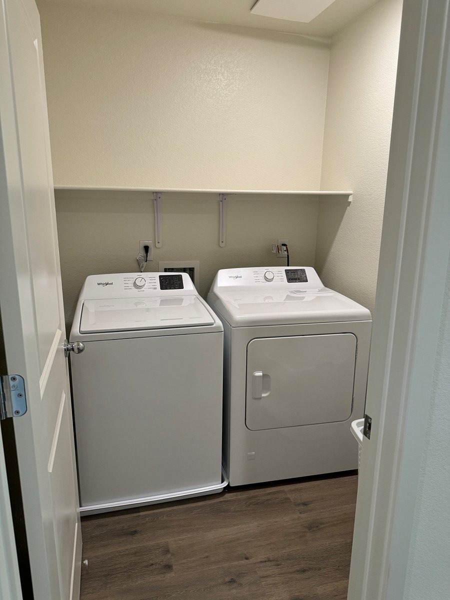 upstairs laundry room