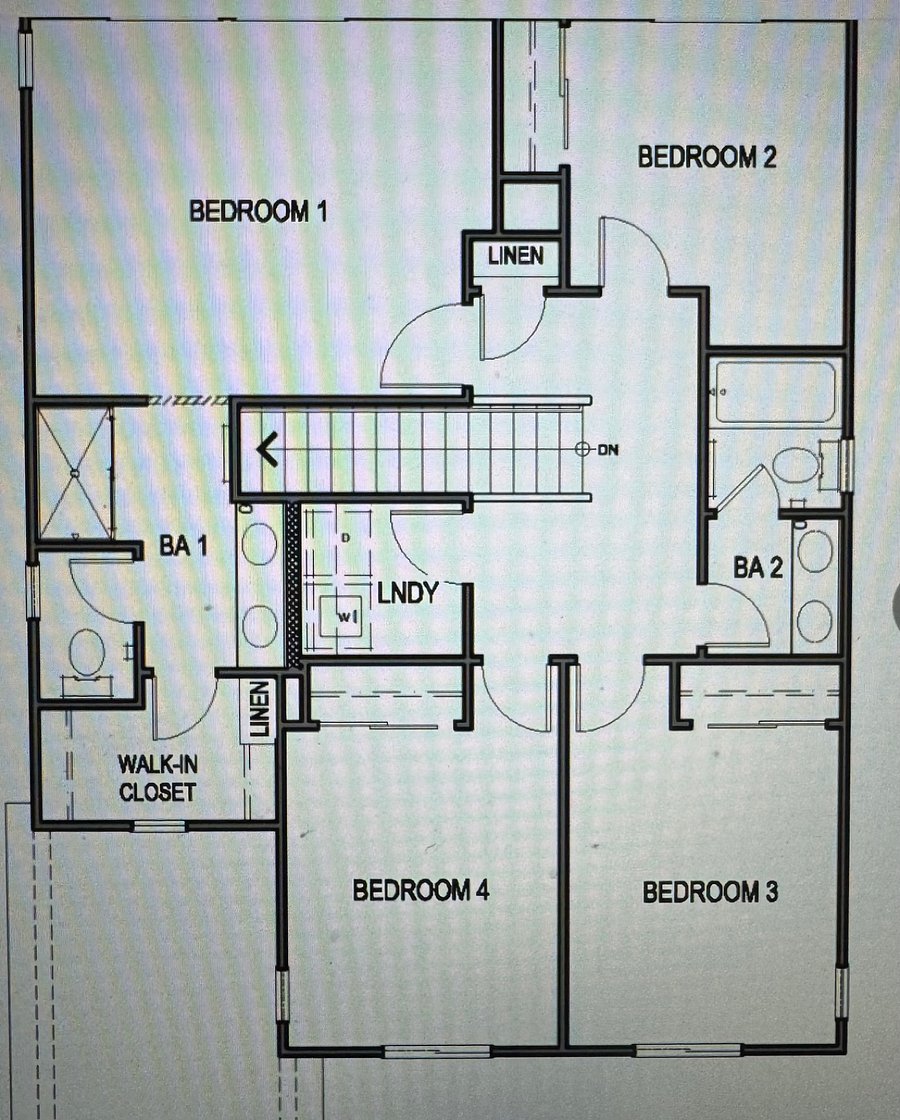 2nd story floor plan