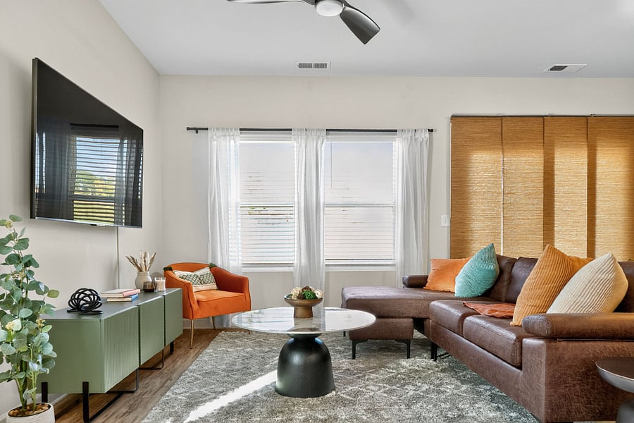 Enjoy seamless flow between the living room, kitchen, and dining area. Ideal for entertaining, conversation, and shared experiences.