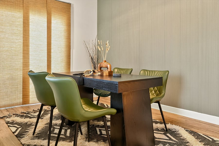 Share meals, laughter, and stories around this welcoming dining table.  A central gathering place for your stay in Telford.