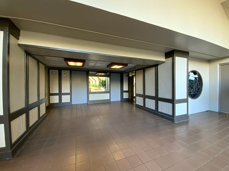 BUILDING HAS 2 ELEVATORS WHICH HAVE FOB SECURITY