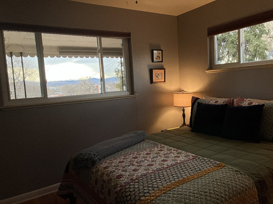 Mountain view from bedroom #2