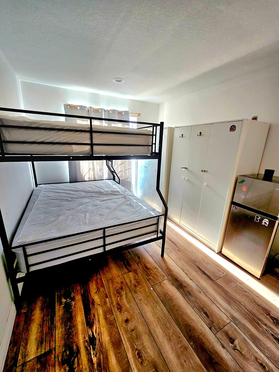 Can Be Private for 1250 per month. Bunk converted to Standard. All inclusive Rent. Basic Cleaning supplies, utilties, internet, maid serviced, access to entire Property.