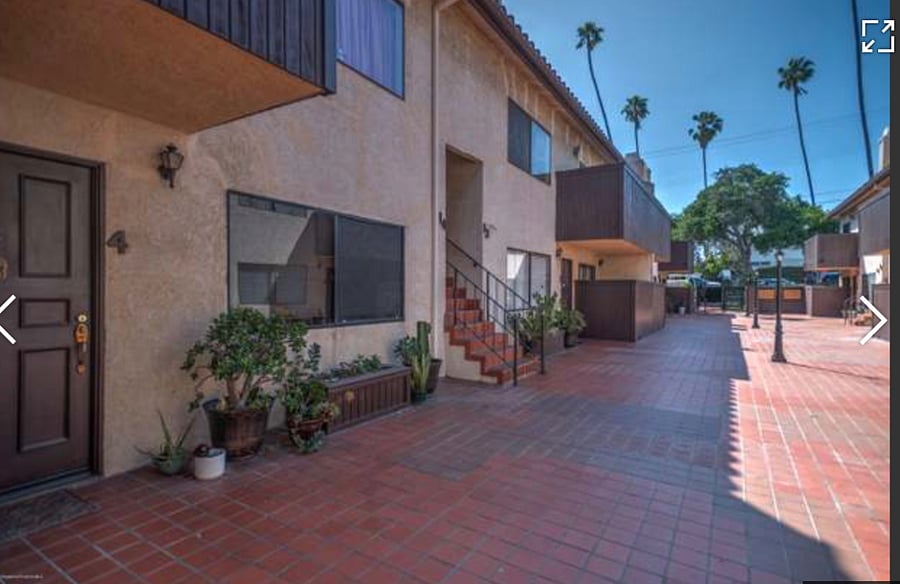 Gated court yard