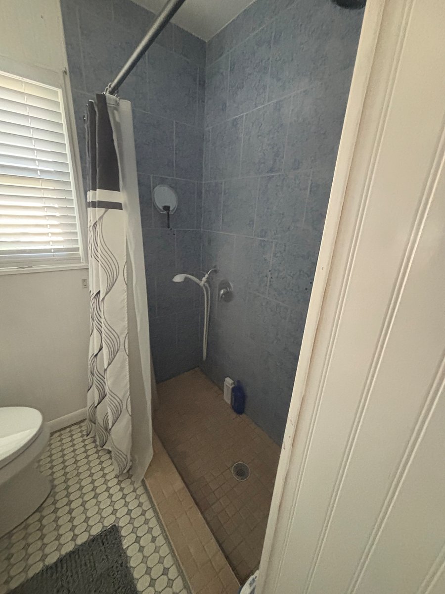 Step in bathroom shower