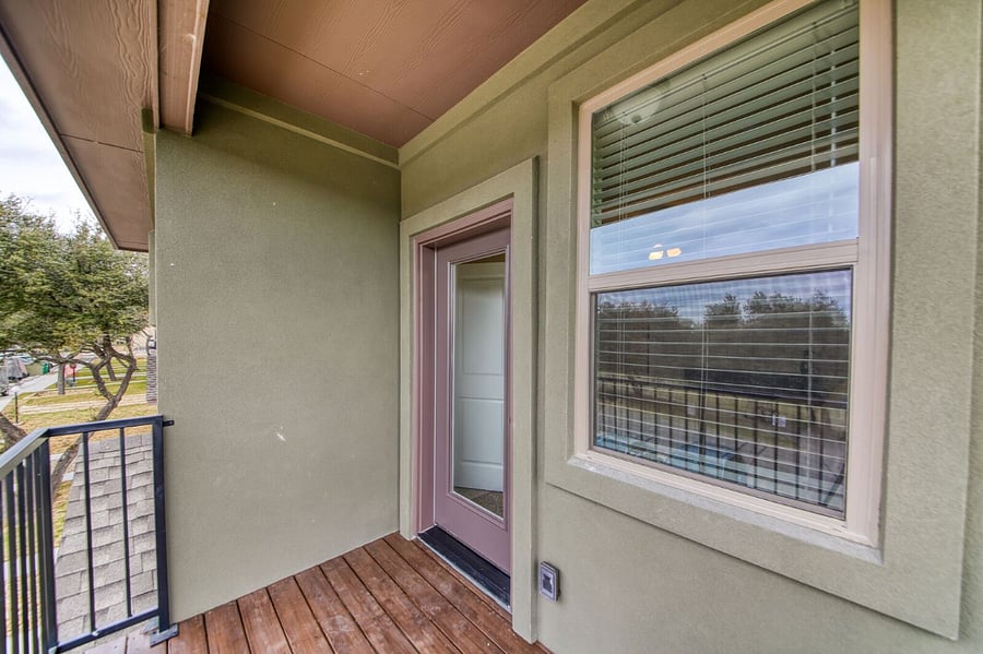 Master bedroom patio.