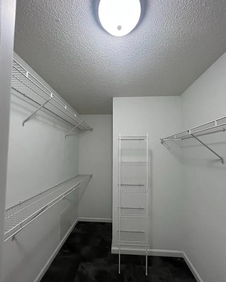 Primary walk-in closet