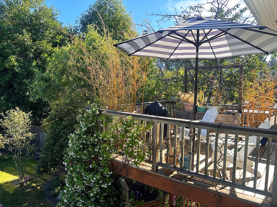 Private balcony