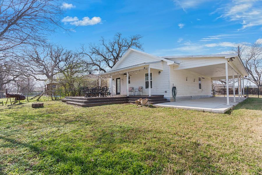 Fenced portion of backyard
Total lot size - 3/4 acre
Yard maintenance included