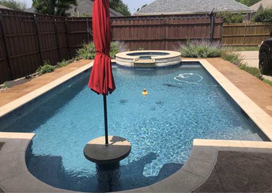 Beautiful heated pool