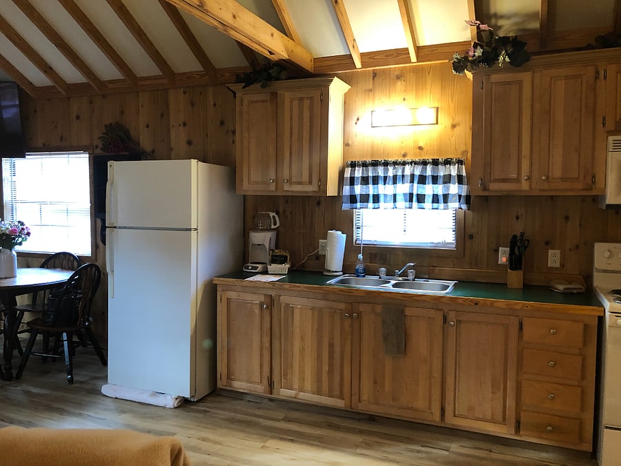 One wall kitchenette