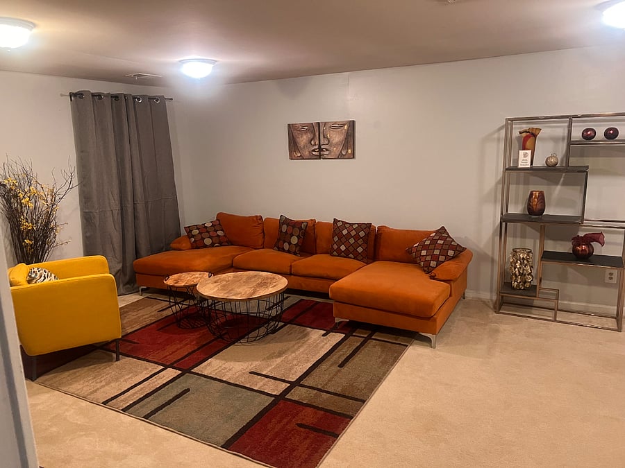 Basement -Lounge Area/Game Room