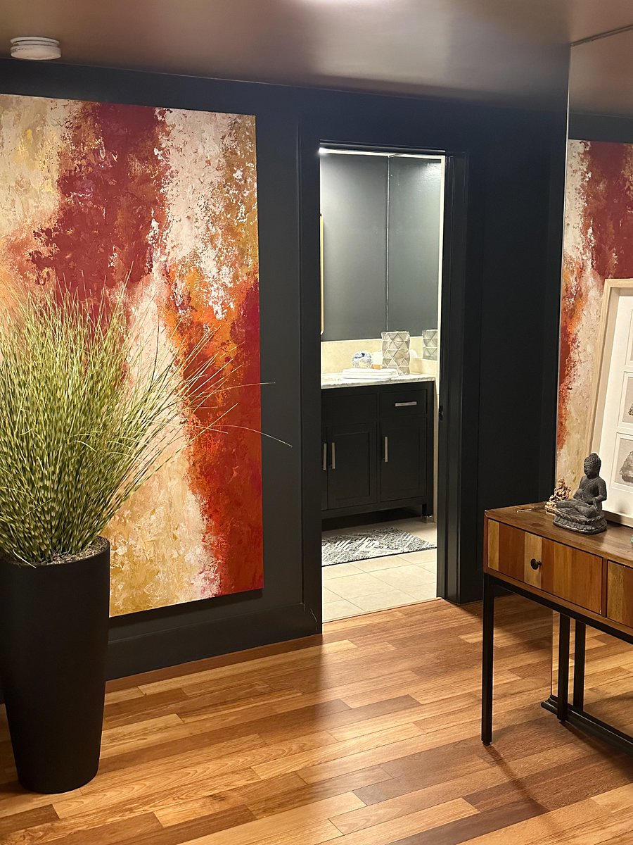 Artistic and calming interior