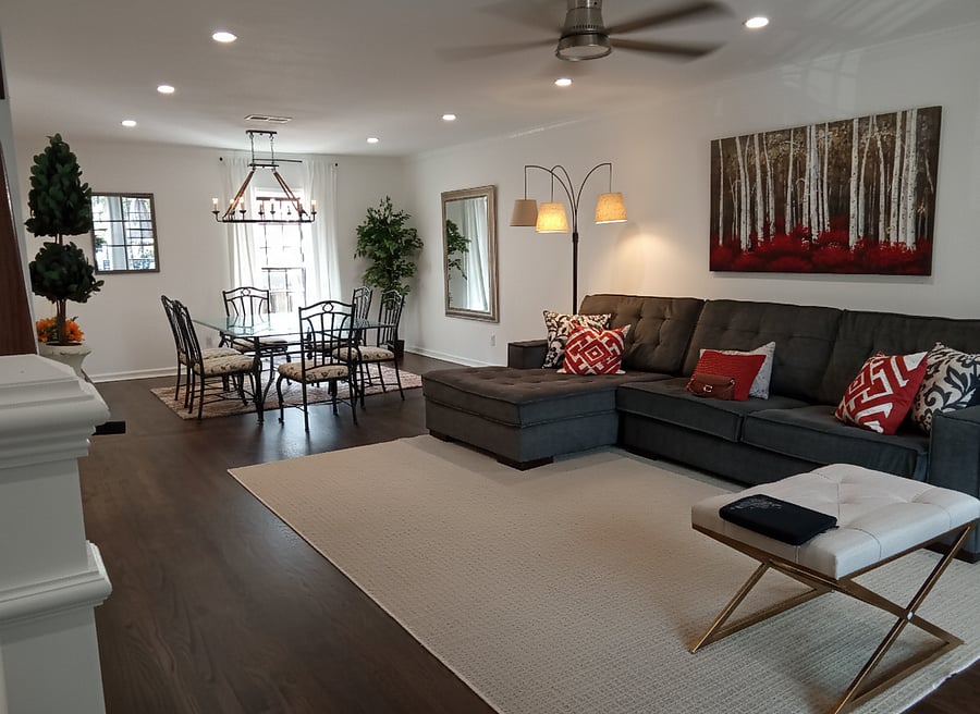 Living Room + Dining Room