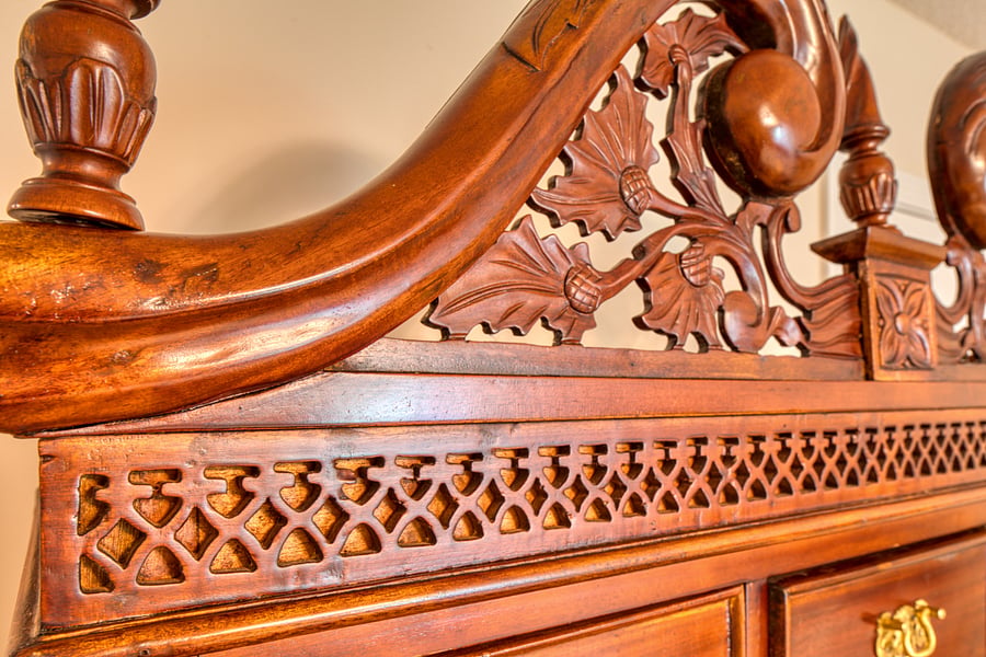 Bedroom 2 - Antique handmade Hi-Boy Dresser