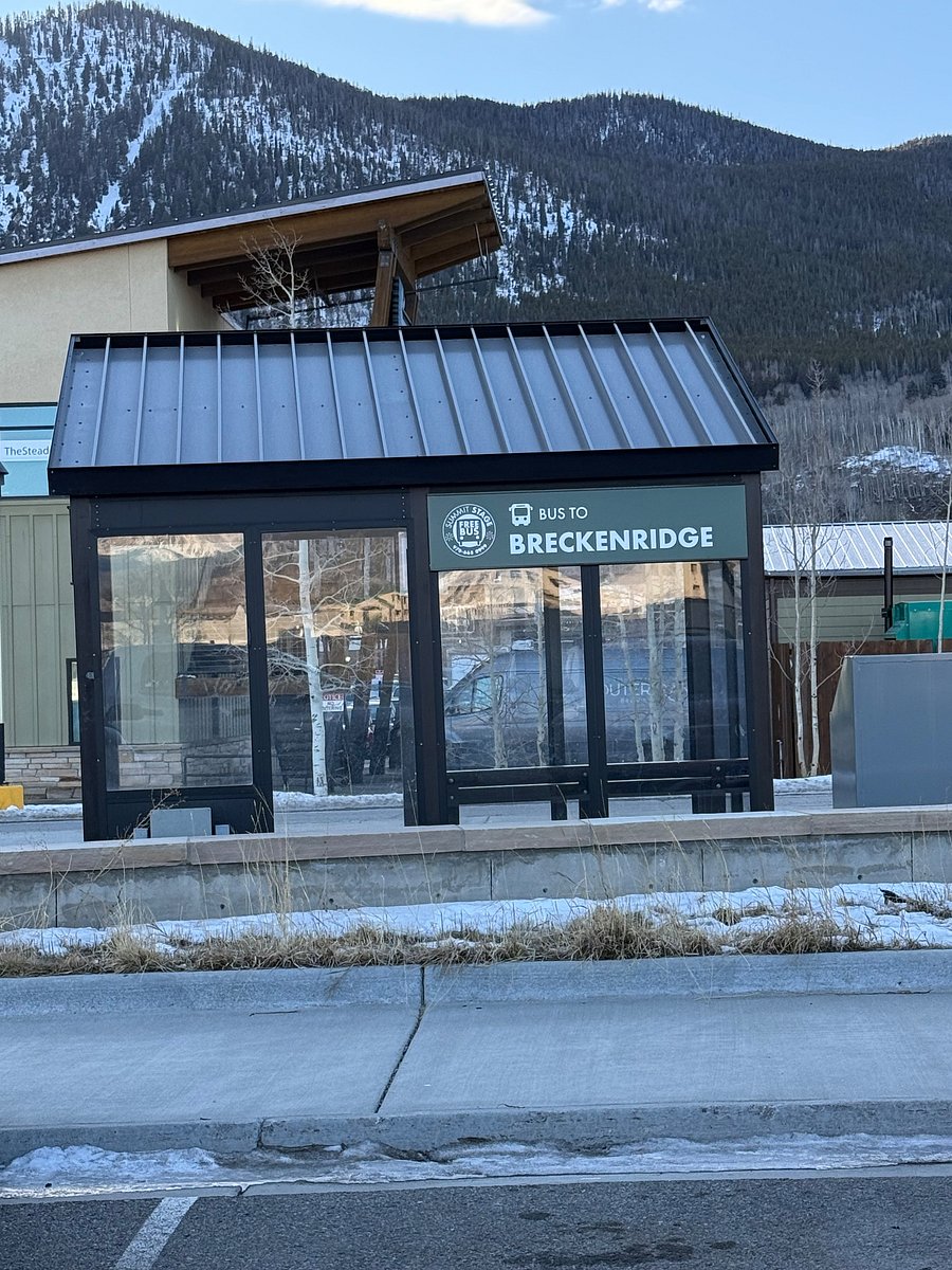 Free public bus just steps away with direct service to Breckenridge Ski Resort.