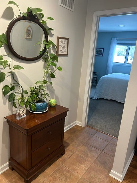 View from back door entrance