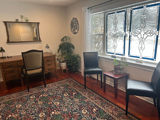 Living room front window