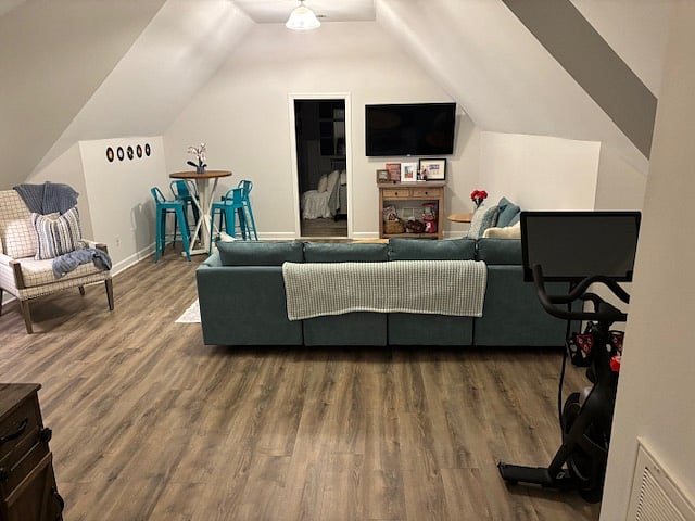 Bonus Room, as additional mostly private living space.