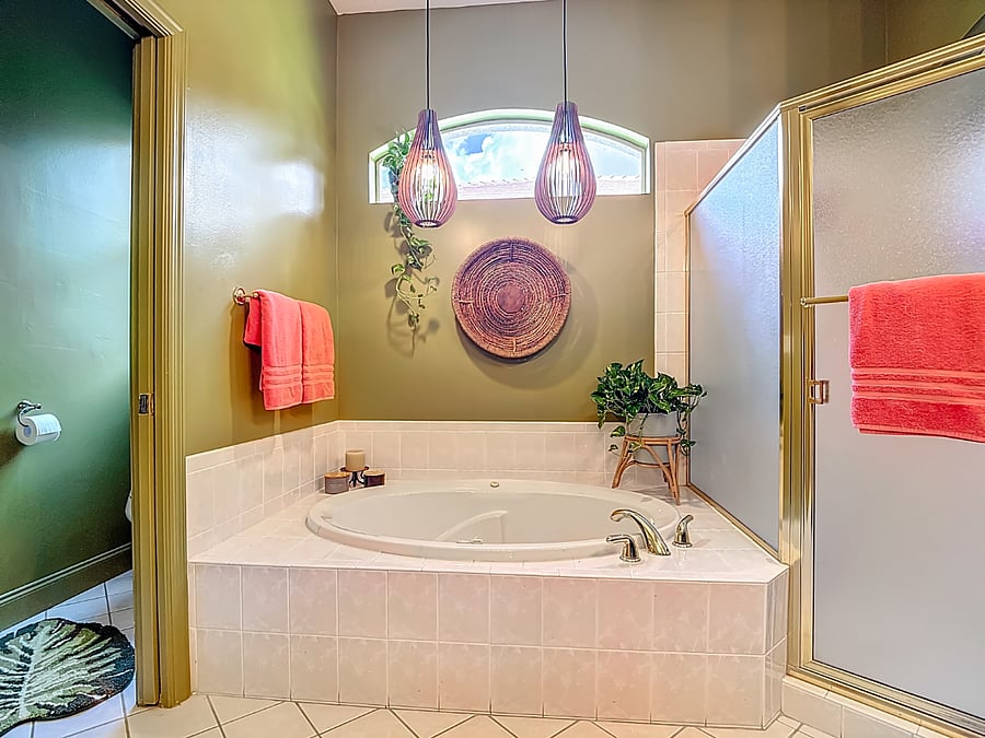 Soak your worries away.